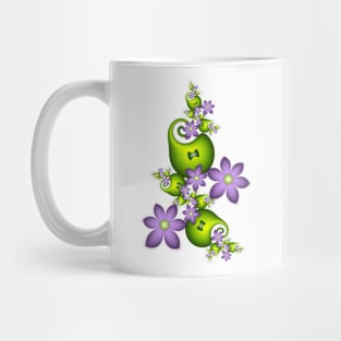 Lilac Fantasy Flowers For Good Mood Mug